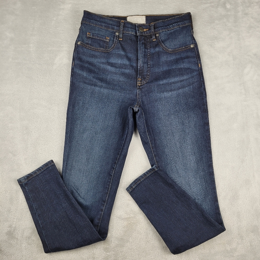 Everlane Women's Jeans Size 28 High Rise Skinny Blue